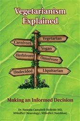 Book cover of Vegetarianism Explained by Unknown