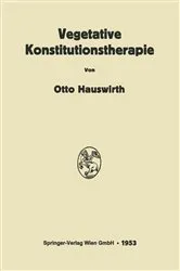 Book cover of Vegetative Konstitutionstherapie by Otto Hauswirth