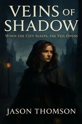Book cover of Veins of Shadow by Jason Thomson