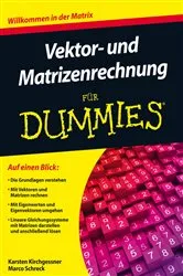 Book cover of Vektor- und Matrizenrechnung für Dummies by Karsten Kirchgessner