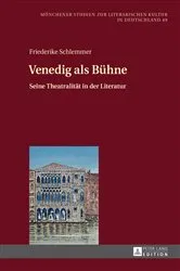 Book cover of Venedig als Buehne by Oliver Jahraus