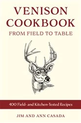 Book cover of Venison Cookbook by Jim Casada