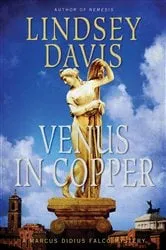Book cover of Venus in Copper by Lindsey Davis
