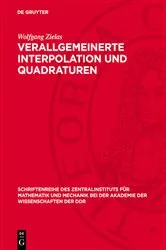 Book cover of Verallgemeinerte Interpolation und Quadraturen by Wolfgang Zielas
