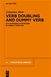 Book cover of Verb Doubling and Dummy Verb by Johannes Hein