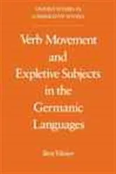Book cover of Verb Movement and Expletive Subjects in the Germanic Languages by Unknown