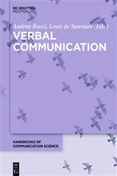 Book cover of Verbal Communication by Andrea Rocci