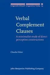 Book cover of Verbal Complement Clauses by Claudia Felser