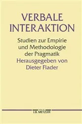 Book cover of Verbale Interaktion by Dieter Flader