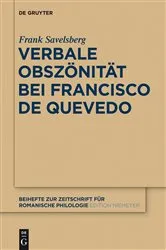 Book cover of Verbale Obszönität bei Francisco de Quevedo by Unknown
