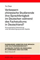 Book cover of Verbessern chinesische Studierende ihre Sprechfertigkeit im Deutschen waehrend des Fachstudiums in Deutschland? by Ulrich Ammon
