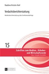Book cover of Verdachtsberichterstattung by Georgios Gounalakis