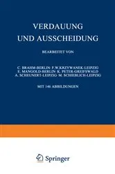 Book cover of Verdauung und Ausscheidung by C. Brahm