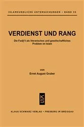Book cover of Verdienst und Rang by Ernst A. Gruber