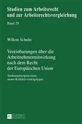 Book cover of Vereinbarungen ueber die Arbeitnehmermitwirkung nach dem Recht der Europaeischen Union by Unknown