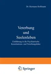 Book cover of Vererbung und Seelenleben by Hermann Hoffmann