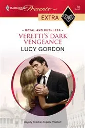 Book cover of Veretti's Dark Vengeance by Lucy Gordon