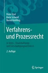 Book cover of Verfahrens- und Prozessrecht in Amts-, Staatshaftungs- und Entschädigungsverfahren (2nd ed.) by Peter Itzel