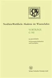 Book cover of Verfassungsgerichtsbarkeit und Gesetzgeber by Klaus Stern