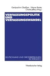 Book cover of Verfassungspolitik und Verfassungswandel by Gert-Joachim Glaeßner