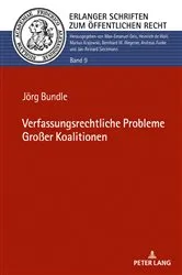 Book cover of Verfassungsrechtliche Probleme Großer Koalitionen by Unknown