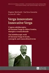 Book cover of Verga innovatore / Innovative Verga by Dagmar Reichardt