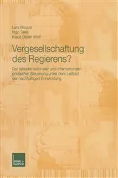 Book cover of Vergesellschaftung des Regierens? by Lars Brozus