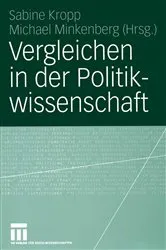 Book cover of Vergleichen in der Politikwissenschaft by Unknown