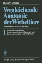 Book cover of Vergleichende Anatomie der Wirbeltiere auf evolutionsbiologischer Grundlage by D. Starck