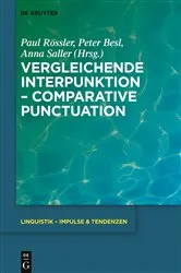 Book cover of Vergleichende Interpunktion – Comparative Punctuation by Paul Rössler