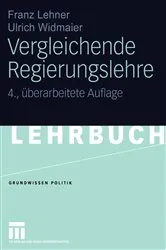 Book cover of Vergleichende Regierungslehre (4th ed.) by Franz Lehner