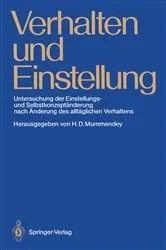 Book cover of Verhalten und Einstellung by Hans D. Mummendey