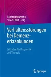Book cover of Verhaltensstörungen bei Demenzerkrankungen by Robert Haußmann