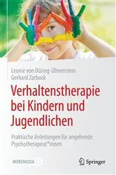 Book cover of Verhaltenstherapie bei Kindern und Jugendlichen by Leonie von Düring-Ulmenstein