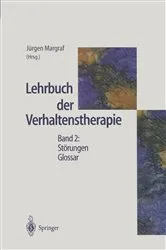 Book cover of Verhaltenstherapie by Jürgen Margraf
