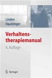 Book cover of Verhaltenstherapiemanual (6th ed.) by Michael Linden