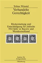 Book cover of Verhandelte Gerechtigkeit by Tobias Winstel