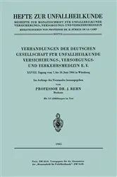 Book cover of Verhandlungen der Deutschen Gesellschaft für Unfallheilkunde Versicherungs-, Versorgungs- und Verkehrsmedizin E.V. by J. Rehn