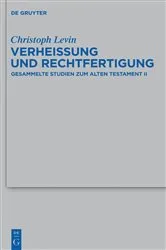 Book cover of Verheißung und Rechtfertigung by Christoph Levin
