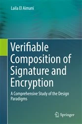 Book cover of Verifiable Composition of Signature and Encryption by Laila El Aimani