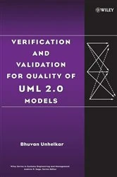 Book cover of Verification and Validation for Quality of UML 2.0 Models by Bhuvan Unhelkar