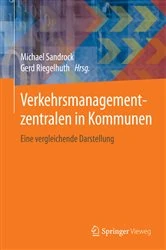 Book cover of Verkehrsmanagementzentralen in Kommunen by Michael Sandrock