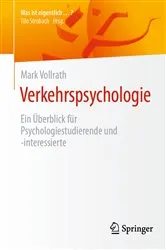 Book cover of Verkehrspsychologie by Mark Vollrath