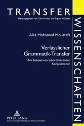 Book cover of Verlaesslicher Grammatik-Transfer by Gerd Antos