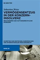 Book cover of Vermögensentzug in der Konzerninsolvenz by Unknown