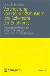 Book cover of Veränderung von Deutungsmustern und Schemata der Erfahrung by Ulrike E. Schröder