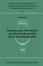 Book cover of Veränderungen des Wasser- und Elektrolythaushaltes durch Osmotherapeutika by Miklos Halmagyi