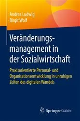 Book cover of Veränderungsmanagement in der Sozialwirtschaft by Andrea Ludwig