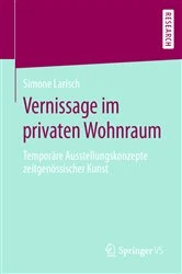 Book cover of Vernissage im privaten Wohnraum by Simone Larisch