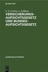 Book cover of Versicherungsaufsichtsgesetz und Bundesaufsichtsgesetz by Unknown